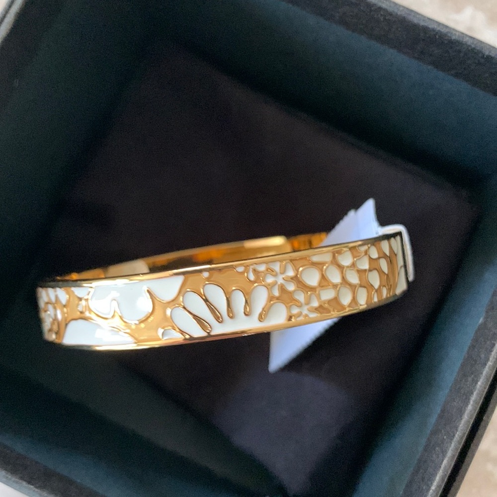 J Crew Enamel Bangle Bracelet NWT